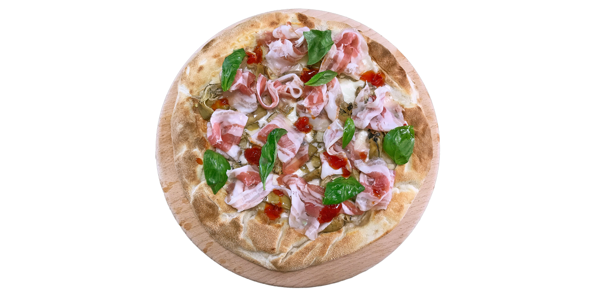 Pizza cacio e pepe