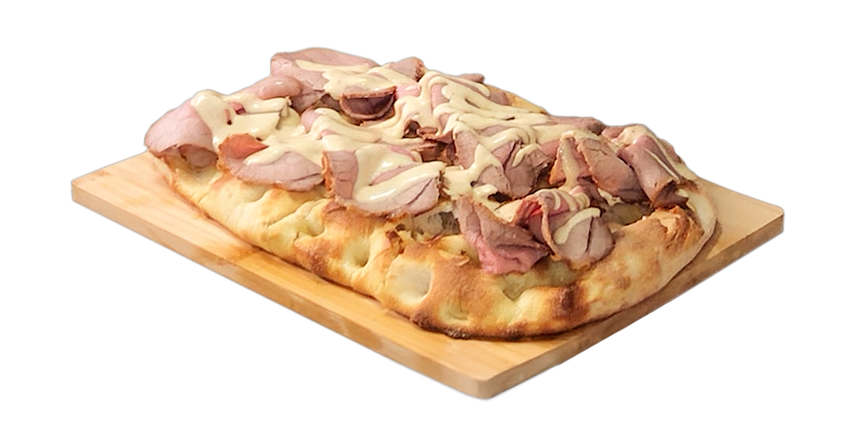 Pinsa con Vitello Tonnato